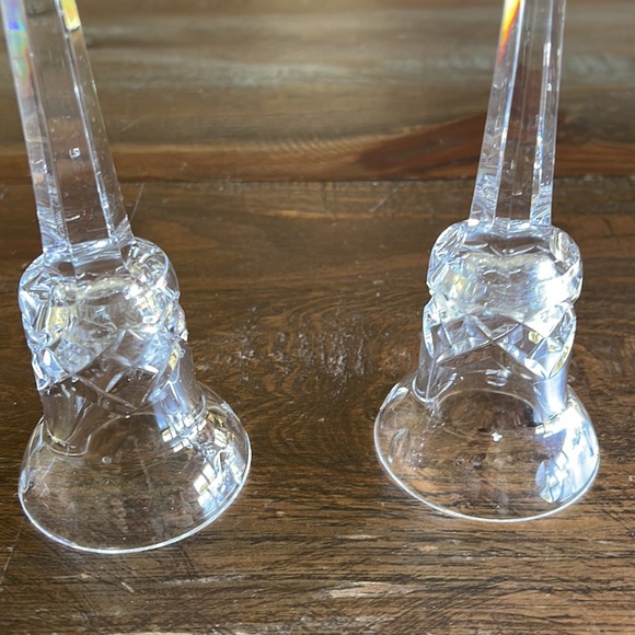 Waterford candlesticks - Picture 7 of 7